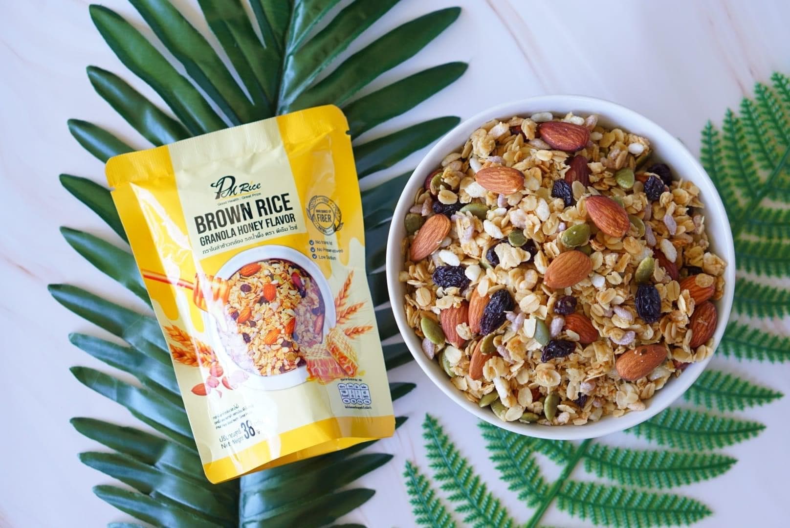 PM Rice Granola รสน้ำผึ้ง
