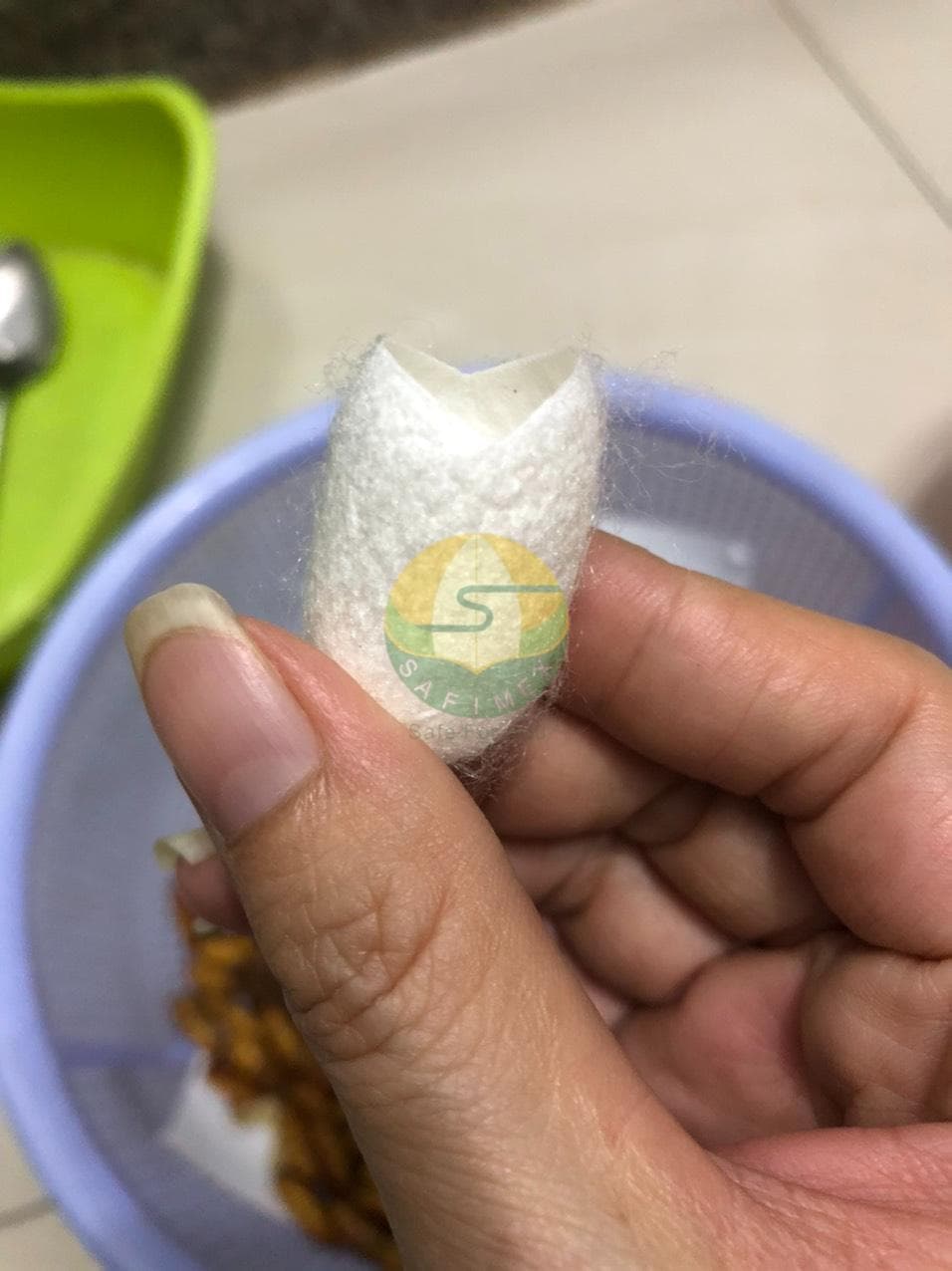 Silk Worm Cocoon for Skincare