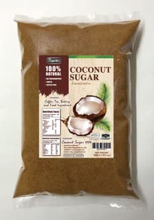 Organic coconut sugar (granulated) / 100% natural coconut blossom sugar