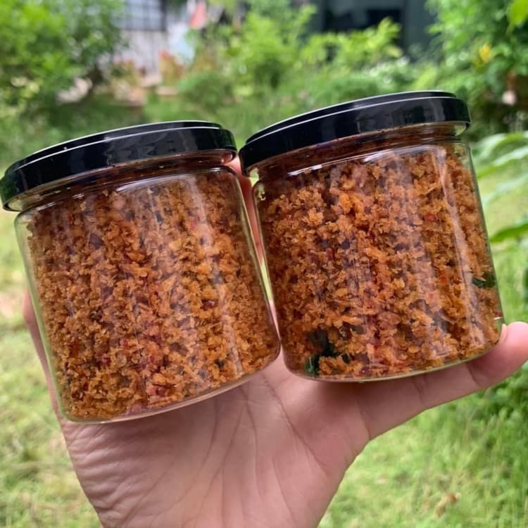 Traditional recipe for salted fish chili paste