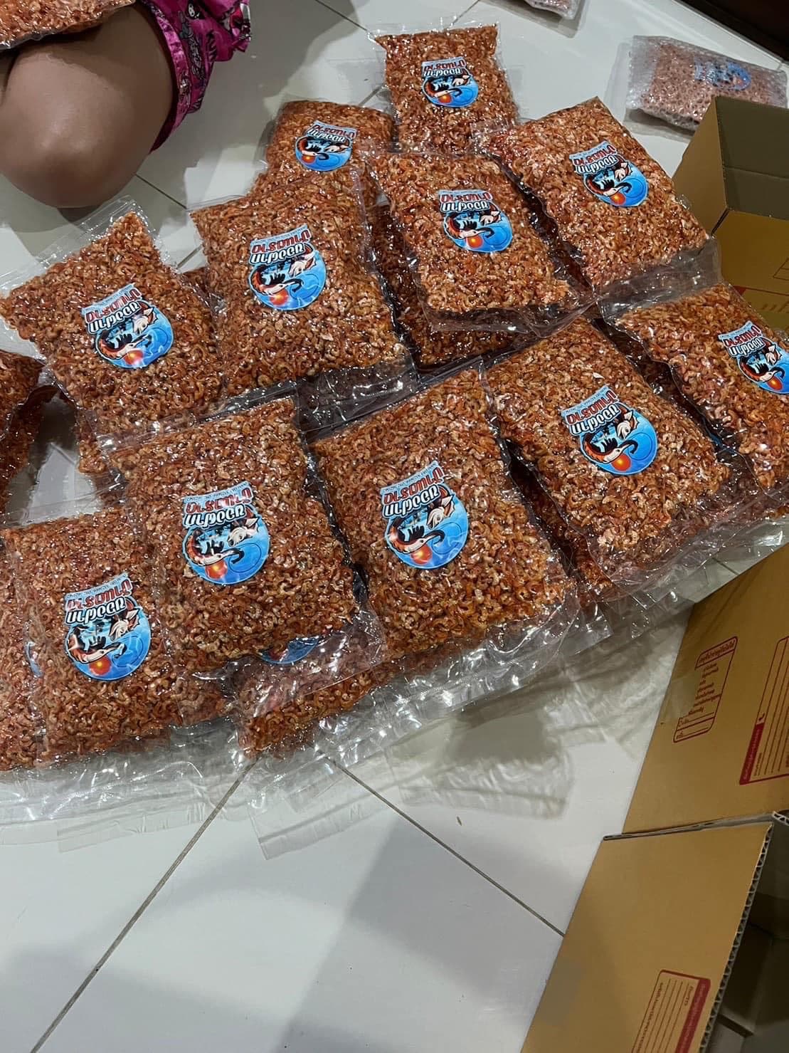 ของฝากบ้านตราด (กุ้งแห้ง)