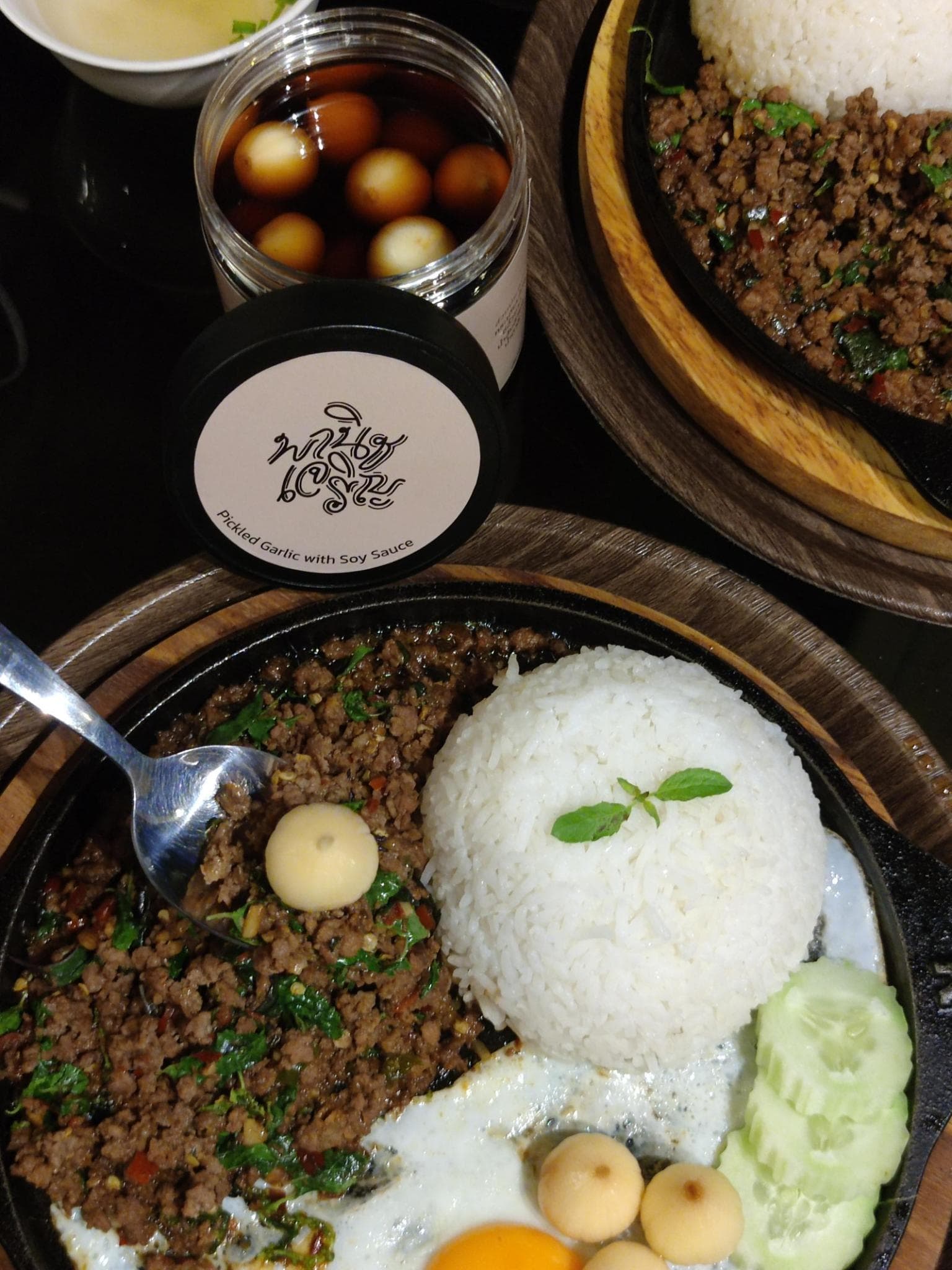 Pickled Garlic in Soy Sauce