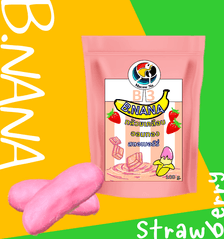 B.NANA coated dried bananas