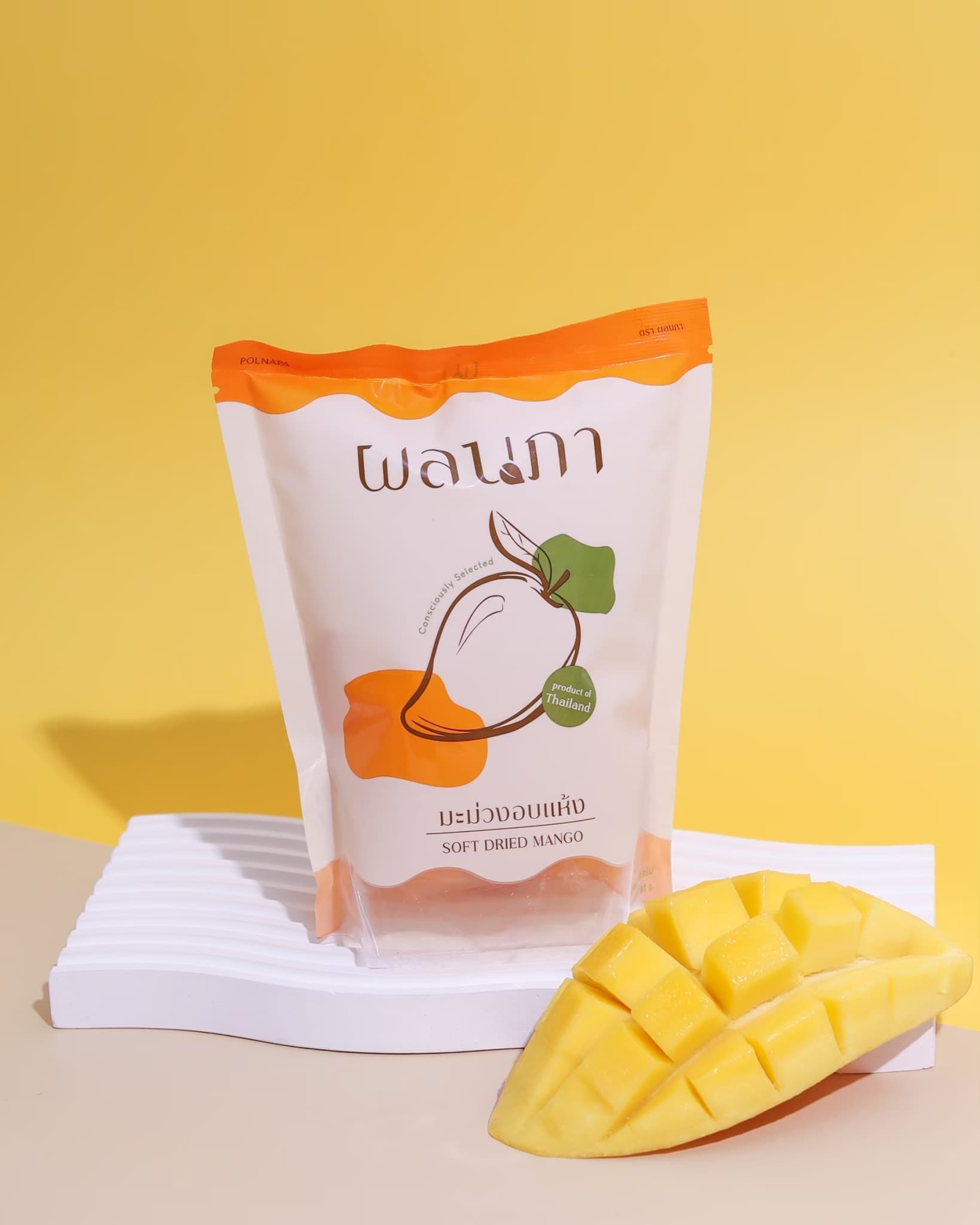 Polnapa [ผลนภา] Soft Dried Mangoes