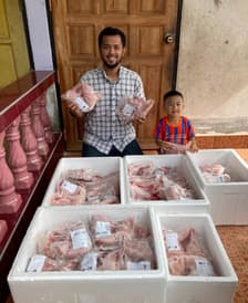 Halal Rabbit meat
